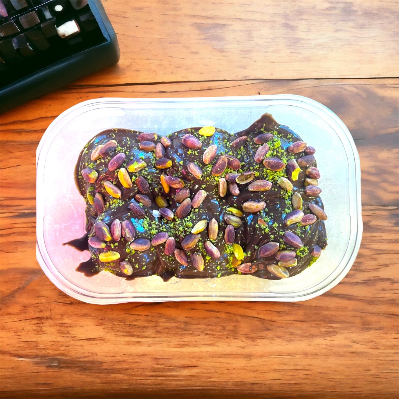 Fıstıklı Belçika Çikolatalı Profiterol (500 gr.)