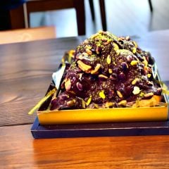 Fıstıklı Şekersiz&Glütensiz Yaşgünü Pastası